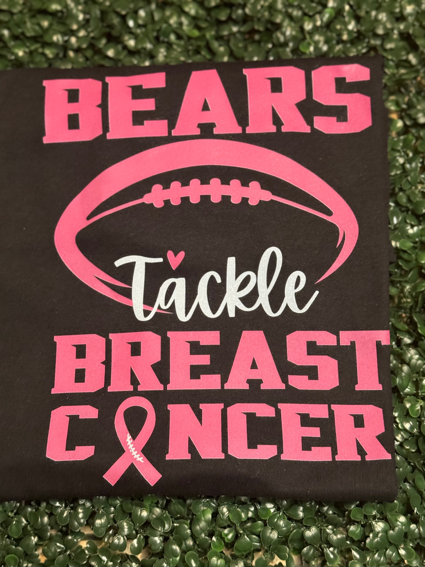 Bears Pink Out Shirt BLACK (Cotton or DriFit)